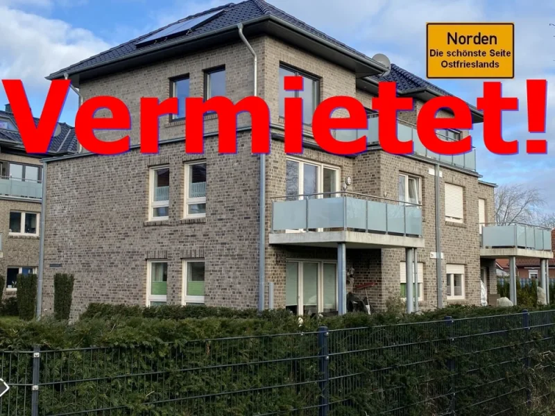 7844 vermietet - Wohnung mieten in Norden - Luxuriöses Penthouse über den Dächern der Stadt Norden!