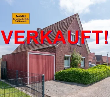 7849 Verkauft - Haus kaufen in Norden - Ostfriesischer Wohnklassiker mit Garage in bester Lage zwischen Norden und Norddeich!