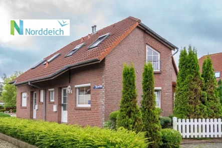 7861 Titelbild - Haus kaufen in Norden - Schöne Doppelhaushälfte in beliebter Lage v. Norddeich mit Genehmigung zur Ferienwohnungsvermietung!