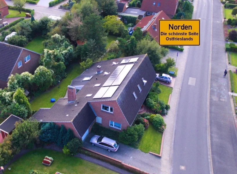 7733 Titelbild - Wohnung mieten in Norden - Niedliche Single-Wohnung am westlichen Stadtrand von Norden in Richtung Norddeich!