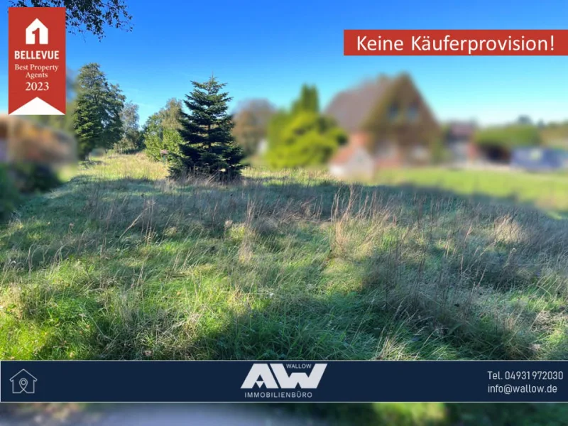 Bild1 - Grundstück kaufen in Großheide-Arle - Grundstück in Großheide - Südarle!