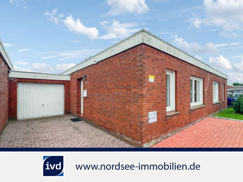 1A-Bungalow - Haus kaufen in Nordseeheilbad Norddeich - Norddeich Bungalow mit Garage - in bester Lage € 269.000,-