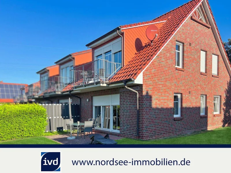 1 - Haus kaufen in Nordseeheilbad Norddeich - Norddeich - Doppelhaus Quartier mit  2 x Ferienwohnungen