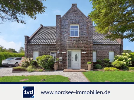 Villa Nordsee - Haus kaufen in Hage - Elegantes Landhaus in herrlicher Küstenlage