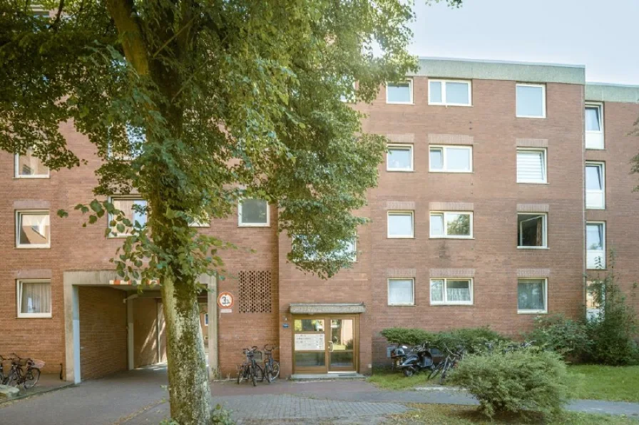 Norden_Kirchstraße_30_1 - Wohnung mieten in Norden - Lichtdurchflutete 2 Zimmerwohnung in Norden
