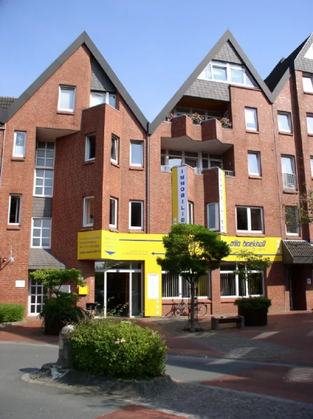 Außenansicht - Wohnung mieten in Nordenham - Zentrale Single-Wohnung