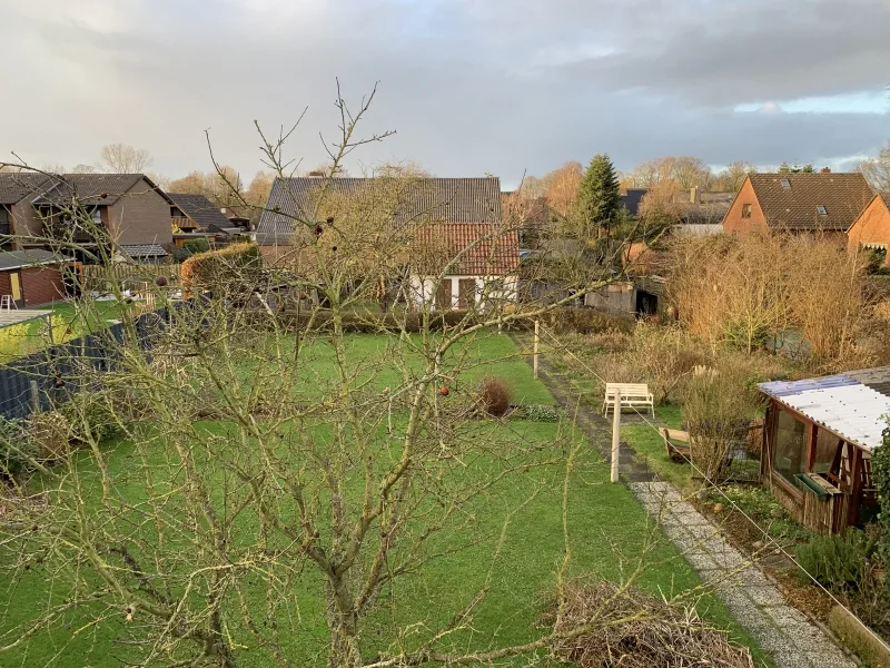 Blick vom Balkon