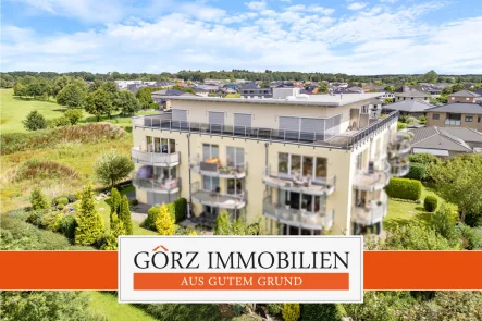  - Wohnung kaufen in Bad Bramstedt - Traumwohnung mit Weitblick ins Grüne - Penthouse-Feeling mit TG-Stellplatz