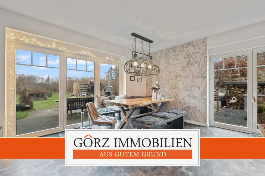  - Haus kaufen in Tangstedt - Traum-Doppelhaushälfte mit herrlichem Weitblick - einfach einziehen - in idyllischer Lage mit ca. 120 qm Wohn- und Nutzfläche
