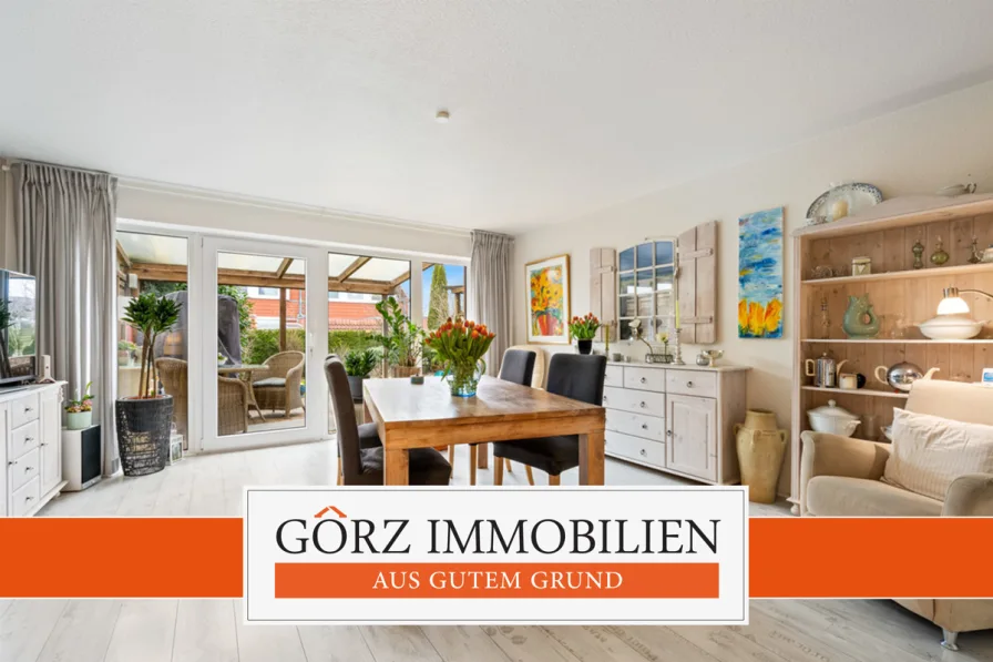  - Haus kaufen in Henstedt-Ulzburg - Moderne gepflegte Doppelhaushälfte mit schönem Garten und Carport in idyllischer und beliebter Wohnlage mit Gewerbemöglichkeit