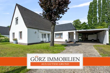  - Haus kaufen in Hamburg Horn - Traumhaftes Grundstück mit Ein- ggf. Zweifamilienhaus mit ca. 183 m² Wohn- und Nutzfläche
