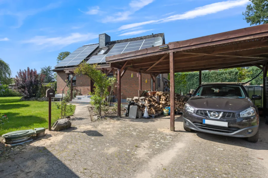 Carport für 2 Fahrzeuge