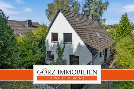  - Haus kaufen in Norderstedt - Norderstedt-Harksheide - Großes Einfamilienhaus im Grünen mit weitläufigem Garten – Ihr Traumprojekt mit Potenzial!