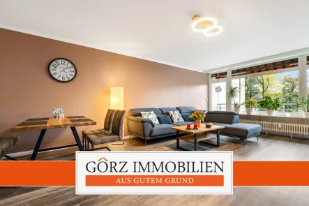  - Wohnung kaufen in Quickborn - Traumhafte, sanierte 3-Zimmer Wohnung mit Schwimmbad, Sauna und lukrativen Mieteinnahmen aus Kellerräumen – Ihr neues Zuhause mit Mehrwert!