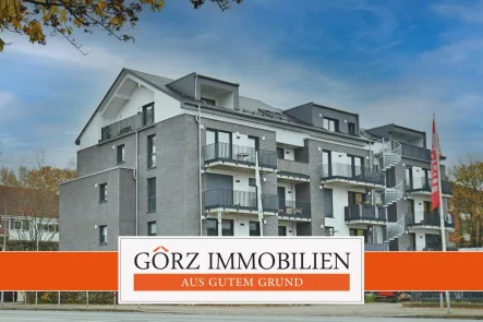  - Wohnung mieten in Norderstedt - Erstbezug- Modernes Wohnen im Neubau – Exklusive 2-Zimmer-Wohnung mit Balkon und Tiefgaragenstellplatz