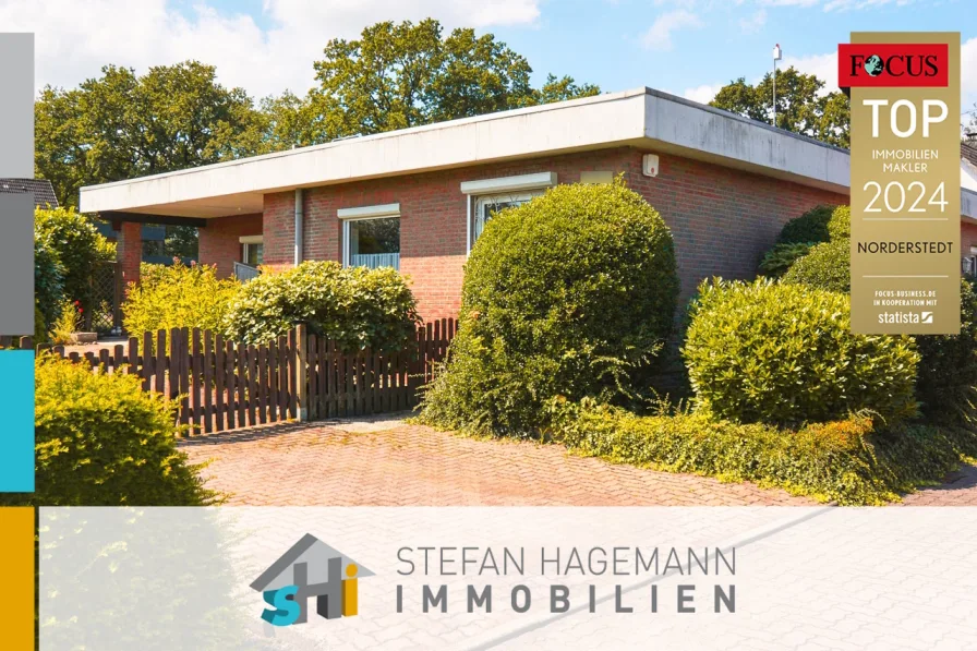 Bungalow mit Einliegerwohnung in Kaltenkirchen in Sackgassenlage - Haus kaufen in Kaltenkirchen - Bungalow in Kaltenkirchen in Sackgassenlage - mit Einliegerwohnung und GarageFAMILIEN FAVORIT