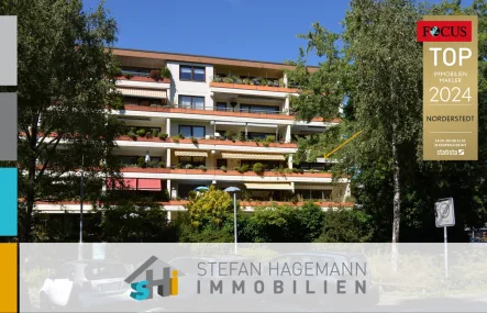 Barrierefreie 3-Zimmerwohnung in Norderstedt Nähe Herold Center i - Wohnung kaufen in Norderstedt - 3 Zi-Wohnung in Norderstedt mit Fahrstuhl, Balkon, Loggia, TiefgarageBARRIEREFREI INS NEUE LEBEN