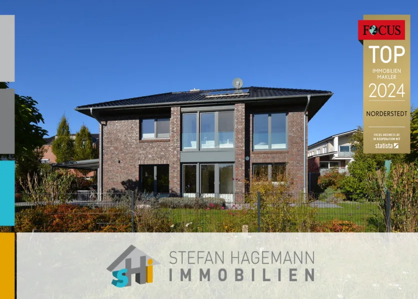 Modernes Einfamilienhaus mit Blick ins Grüne - Haus mieten in Klein Nordende - Modernes Einfamilienhaus in Klein Nordende mit Blick ins GrüneFAMILY FLOW