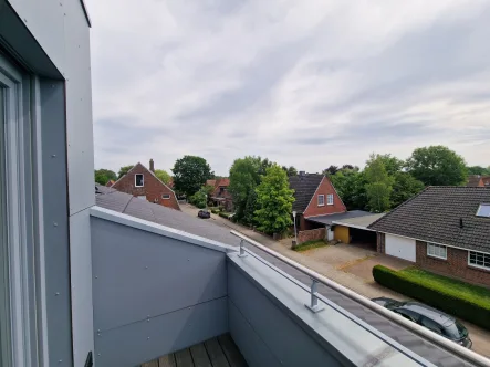 Balkon Wohnbereich - Wohnung kaufen in Friedrichstadt - ** Exklusive Dachgeschosswohnung mit Logenplatz in Friedrichstadt **