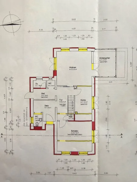 Grundriss EG, neue Planung