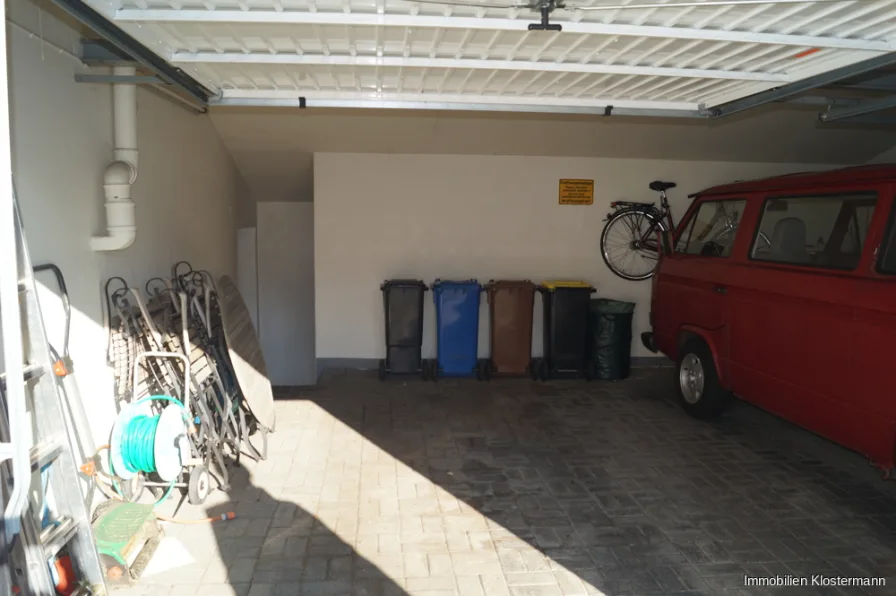 Garage innen