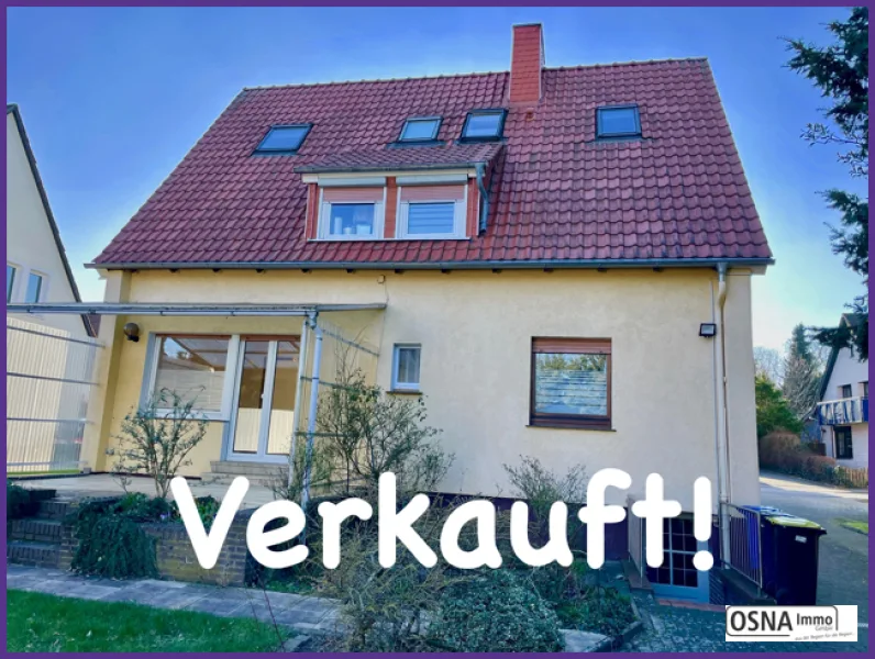 Verkauft - Haus kaufen in Osnabrück - VERKAUFT Ein/Zweifamilienhaus Osnabrück-Sonnenhügel