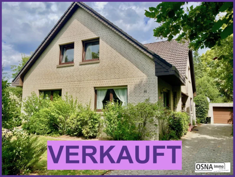 VERKAUFT - Haus kaufen in Osnabrück - VERKAUFT: Großzügiges Einfamilienhaus in exponierter Lage von Osnabrück-Westerberg