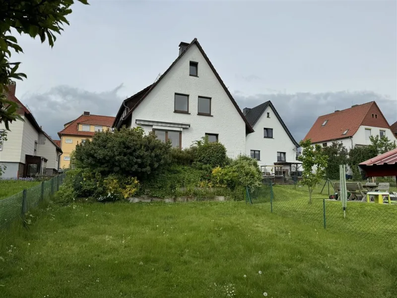 Garten - Haus kaufen in Osterode - *Stadtnahe Doppelhaushälfte mit Südterrasse und kleinem Garten!*