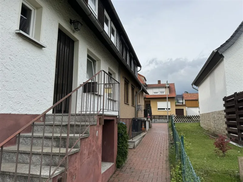 Zuwegung zum Haus