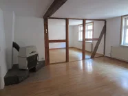 Wohnzimmer mit Ofen