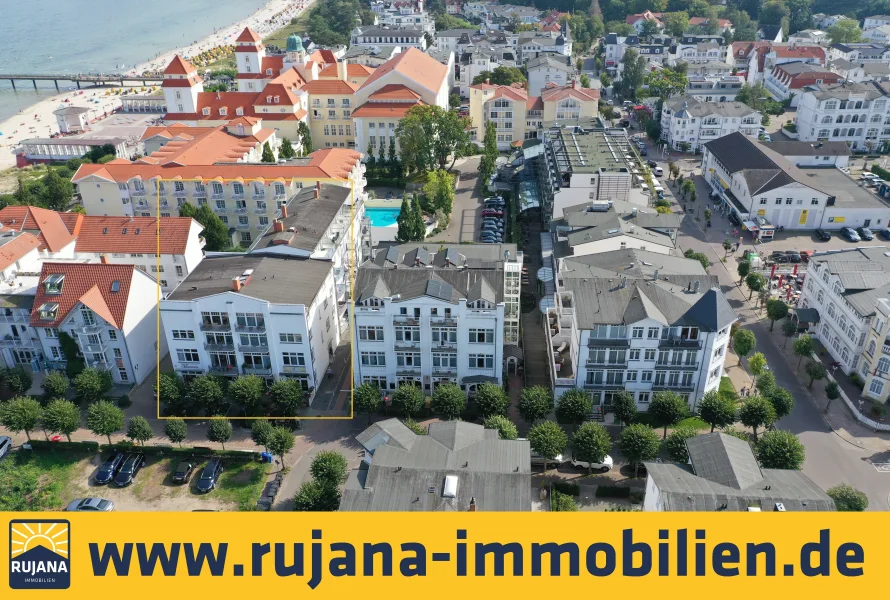 Lagebild - Wohnung kaufen in Binz - Wohnen auf der Künstlermeile am Strand von Binz / Insel Rügen by Rujana