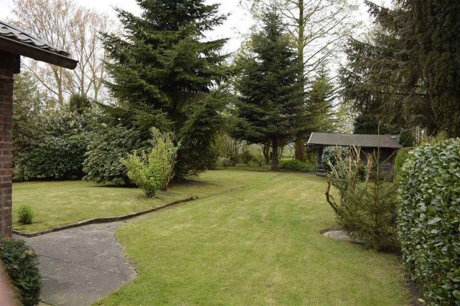 Herrliches Grundstück! - Haus kaufen in Bülkau - Mein neues Zuhause nahe der Nordsee! Bezahlbares Wohnhaus mit zauberhaftem Garten.