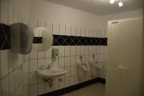 neu erstellte WC Anlage