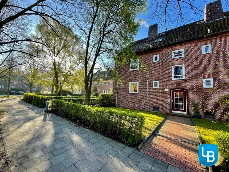 Gebäudeansicht - Wohnung kaufen in Kiel - Charmante Erdgeschosswohnung in Kiel-Elmschenhagen