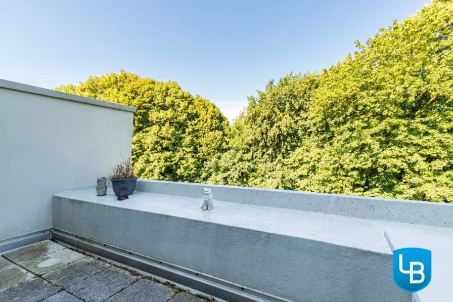 Blick ins Grüne - Wohnung kaufen in Kiel - Sonnige Terrassenwohnung im Grünen!