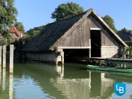 ...das Bootshaus von außen