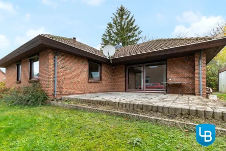 Terrasse  - Haus kaufen in Kiel - Charmanter Walmdachbungalow in ruhiger Lage zum Verlieben