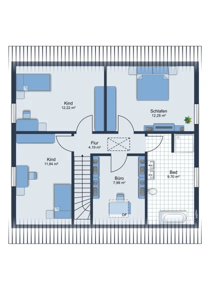 Grundriss Dachgeschoss