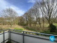 Balkon mit Blick ins Grüne