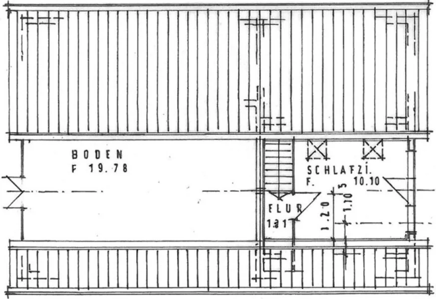 Nebengebäude Dachgeschoss