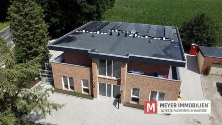 Objetansicht - Haus kaufen in Großenkneten / Ahlhorn - Energieeffizientes Mehrfamilienhaus mit 4 Wohneinheiten in Ahlhorn-Großenkneten (Objekt-Nr. 6420)