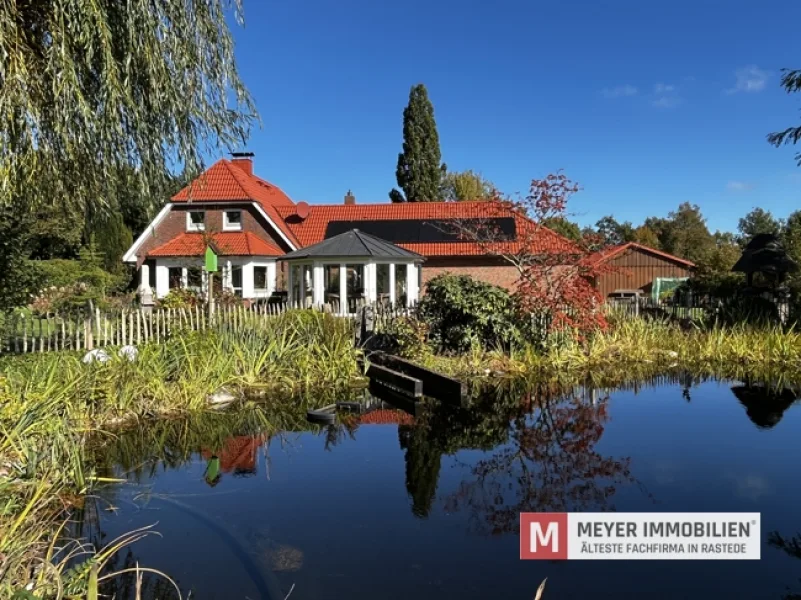 Objektansicht - Haus kaufen in Wiefelstede - Niveauvolles Wohnen in der Nähe von Bad Zwischenahn (Obj.-Nr.: 6454)