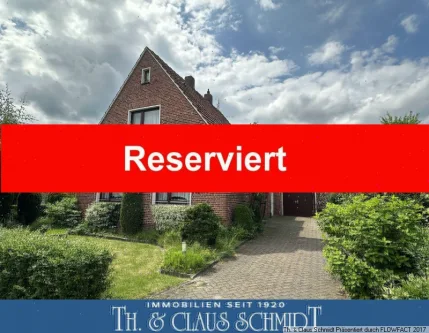 Reserviert - Haus kaufen in Brake - Reserviert: Klinkerhaus mit viel Potenzial in ruhiger Lage von Brake/Golzwarden