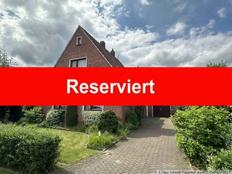 Reserviert - Haus kaufen in Brake - Reserviert: Klinkerhaus mit viel Potenzial in ruhiger Lage von Brake/Golzwarden