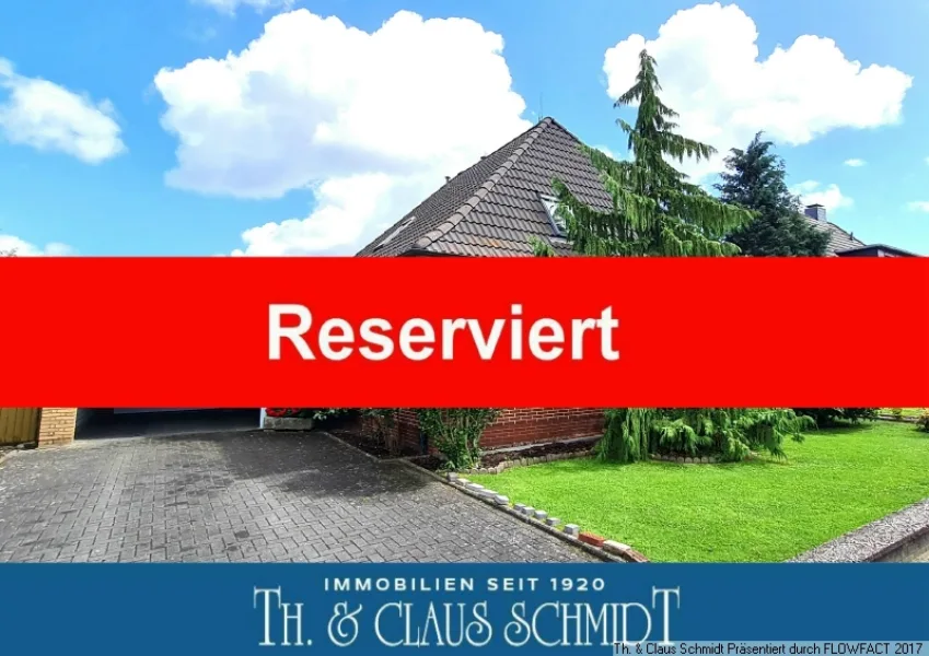 Reserviert - Haus kaufen in Ovelgönne-Grossenmeer - Reserviert: Bungalow mit Garage in Großenmeer nahe Oldenburg