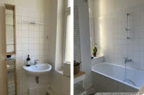 Blick ins Badezimmer