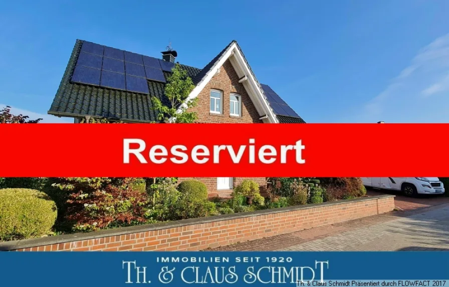 Reserviert - Haus kaufen in Ovelgönne- Grossenmeer - Reserviert: Modernes Wohnhaus nur 15 min. bis Oldenburg