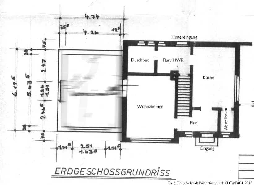 Grundriss Erdgeschoss