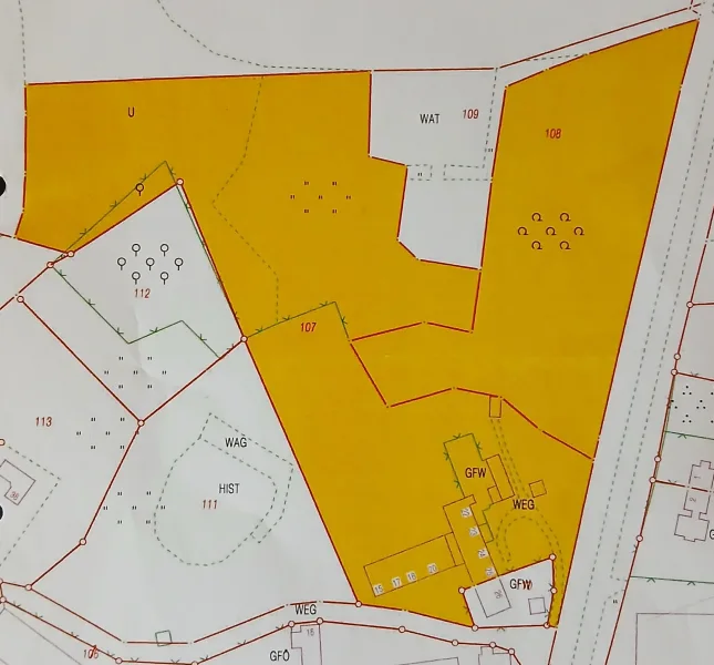  - Grundstück kaufen in Krakow Groß Grabow - Bauland sowie Landwirtschaftsfläche, Verkehrsfläche und Wald