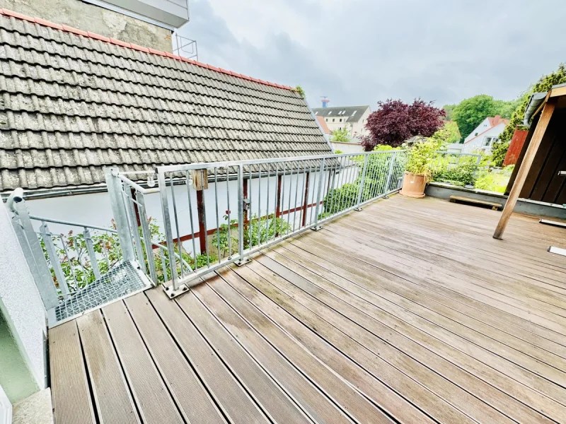 Dachterrasse (südwestliche Ausrichtung)